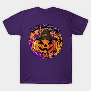 Spooky Season Is Here Graphic T-Shirt